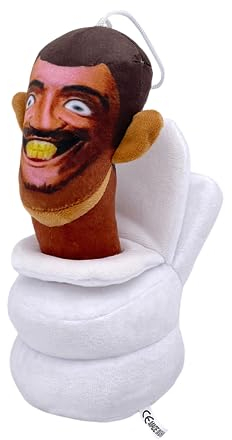 Benolls Skibidi Toilet Plush Toy,Skibidi Toilet Titan Speakerman Plüsch, Titan Tv Man Stuffed Toys,Soft Comfortable Filled Skibidi Toilet Plush Spielzeug Geschenk für Kinder(Skibidi Toilet)
