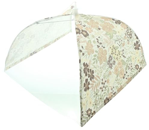 F1885 Abdeckhaube Romance, 2er Set, Metallrahmen, faltbar, 100% Polyester Maße: 35 x 35 cm