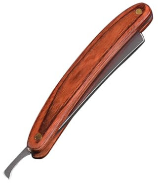 Beaupretty 1 Pc Rasoir Rasoir Coupe-barbe Rasoir De Salon De Coiffure Rasoir Électrique Pour Homme Rasoir Pliant Lames De Rasoir Pour Hommes Rasoirs Pour Hommes Rasoir Manuel Bois Coloré