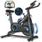 CHAOKE Exercise Bike Indoor Cycling, Stationary Bike 360LBS Capacity, Fully Adjustable Magnetic Resistance Silent Fitness Bike, Comfortable Seat, Tablet Holder for Home Gym Cardio Workout Training