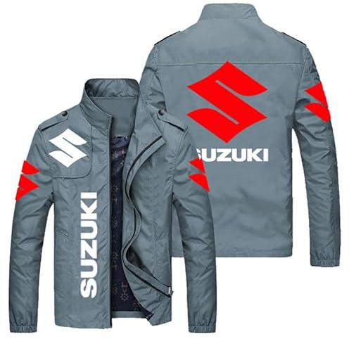 XWSBUDE Kleidung, Für Suzuki Jimny 2012-2017 Sweatshirt Hoodie Outdoor-Freizeit-Cardigan-Jacken Klassische Sportbekleidung Joggingkleidung,C-XXXL