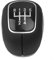 HEIBTENY Schaltknauf Für Chevrolet Für Cruze Und Outlander Für Schaltgetriebe,Leder Komfortabler Griff,Elegantes Schwarz,Verbessertes Fahrerlebnis Sanftes Schalten(5-speed)