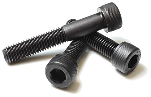 DIN 912 / ISO 4762 PROFI Zylinder Innensechskant Schraube Teilgewinde Güte 10.9 blank Stahl gehärtet - DIN912 PROFI ZYL INB6kt TGW G10.9 BLK SGH - M12 x 55 (10 Stck)