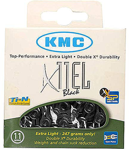 KMC Fahrradkette, schwarz, 118 Glieder