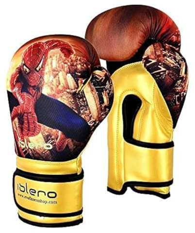 ISLERO Kids Boxing Gloves MMA GEL Punch Bag Muay Thai Martial art Training 4oz 6Oz 8Oz (6 Oz)