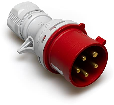 Stecker Drehstrom Steckdose Phasenwender 16A 32A (Stecker 32A Phasenwender IVNO 3253)