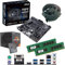 Ryzen 5 5600X 3.6GHz (Turbo 4.7GHz) Six Core Twelve Thread CPU, Prime A520M-K Motherboard & 32GB 3200Mhz DDR4 RAM Pre-Built Bundle