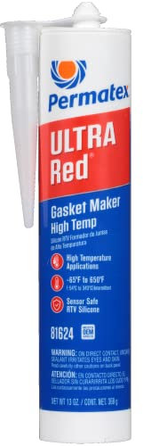 Permatex 81624 Ultra Red Hochtemperatur-Dichtungsmacher, 370 ml