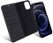KANVASA iPhone 12 Pro Max Hülle Leder Case Lederhülle 2 in 1 schwarz Luxus Echtleder Klapphülle Cover Handyhülle für Original iPhone 12 Pro Max (6,7 Zoll) - Kabelloses Laden Qi möglich
