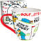 Love Mug®: A Funny Gift for Golfers, Featuring A Golf Themed Mug with A Printed Message Inside, A Coaster and an Engraved Teaspoon. Beautifully Packaged from an UK Award Winning Retailer