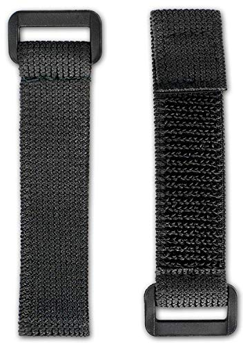 FrogJim dehnbare Klett Kabelbinder 30 cm schwarz elastisch mit Schnalle - 5er-Pack - 20 mm breit - wiederverschließbare Kabelbinder Klett Stretch 30cm flexibel 20mm Breite SKS3005