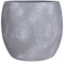 Mica Decorations Lester Blumentopf – H 35 x Ø 38 cm – Terrakotta – Hellgrau
