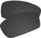 EZReplace Lenses Replacement for Oakley Square Wire New 2006 Sunglasses (Polarized Lenses) - Fits Oakley Square Wire New 2006 Frame (Carbon Black)