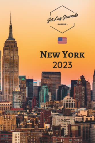 New York Kalender 2023: Wochenkalender mit Monatsübersichten • New York Planer • New York Geschenk • Städtekalender mit Farbfotos • Sehnsuchtskalender Weekview