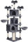 Abician Arbre à Chat Tour d'escalade XXL, 194 cm, avec 3 Niches/3 Plateformes/2 Paniers/Poteaux en Sisal/Perchoirs, Multiniveau, Intérieur, pour 3-4 Chats, Gris foncé