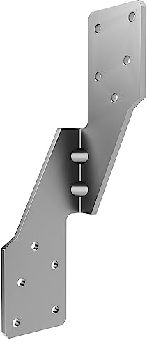 Herbert-fty Hurricane Straps H2.5A Right Heavy Duty Galvanized Rafter Ties - 25pcs