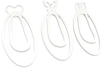 LZMYZ 3 Stück Weiß FuFu Clip Chastity Männlicher Penis Ring Gerät Keuschheitsgerät Cock Cage Trainer Keuschheits Käfig Keuschheitsgerät Sissy Penis Käfig Männlicher Penis Übung Sexspielzeug