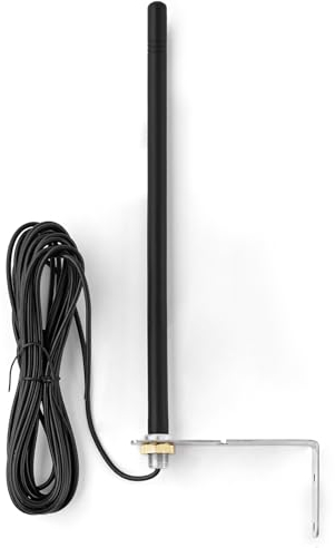 868 MHz - Ouvre-porte de garage - Antenne extérieure pour porte de garage Hormann - Télécommande - Signal Booster - Répéteur sans fil - Avec câble RG174 de 2 m - Distance maximale : 200 m