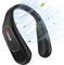 Dnenellr Neck Fan, 2024 New 3-Speeds Portable Neck Fan, 6000mAh USB Rechargeable Bladeless Neck Fan, Wearable Hands Free Personal Neck Fan Summer Gifts for Women Men Kids Travel Sports Outdoors-Black