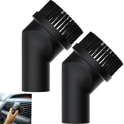 2 Pezzi Spazzola Aspirapolvere, Accessori Aspirapolvere Universale, Accessorio per Aspirapolvere, Spazzola Bocchetta per Mobili 35mm, Durevole Aspirapolvere Spazzola, Compatibile Maggior Parte Marca