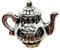 Hinge Heads Decorative Topper,Vintage Teacup and Teaspoon Door Topper | Creative Hinge Head Home Decor, Door Frame Hinge Top Decoration for Doors, Cabinets, Furniture