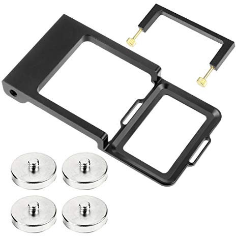 CS PRIORITY Handheld Gimbal Vertical Switch Adapter Mount Plate Kit 1/10.2 cm Counterweight Compatible with Action 5pro (Set D)