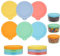 Lot de 12 couvercles en silicone compatibles avec Gu Puds Cheesecake et dessert, réutilisables pour pots en verre Gü, couvercles hermétiques pour bocaux en verre (bocaux non inclus)