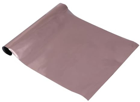 MAGICLULU Einweg Fensterfolie mit Selbstklebender Rückseite Braun Pet Folie UV Schutz und Hitzeschutz für Fenster Einfache Montage