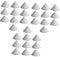 Angoily 30Pièces Clous de Support Réfractaires Céramique pour Four à Poterie Outils Pratiques pour Cuisson de Poterie et Fournitures de Four