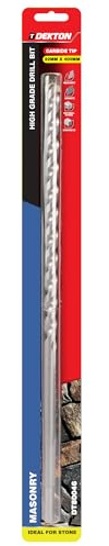 Dekton Masonry Drill Bit 22mm x 400mm | Heavy Duty for Block, Brick & Concrete | Precision Drill Bit for Accurate Holes | Durable Construction for Tough Materials | Ideal for Professional & DIY Use