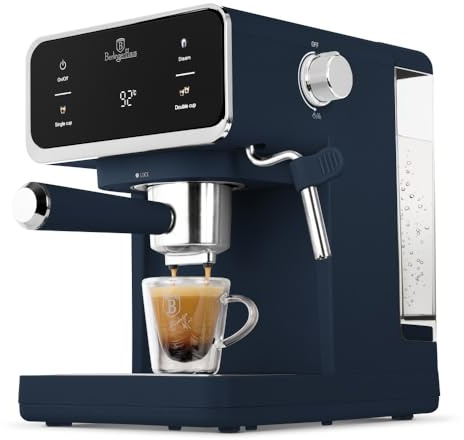 Berlinger Haus– 3-in-1 Digital-Hebel-Kaffeemaschine Deep Sea Kollektion