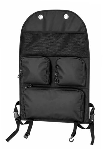 ANEELV Organizador para asiento de coche, bolsa de almacenamiento con múltiples compartimentos, apto para Volkswagen T5, T6 y T6.1, impermeable y resistente a la humedad, ideal para camping y viajes