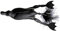 Savage Gear The Fruck 3D Hollow Duckling - Enten Gummiköder zum Spinnfischen auf Hecht, Oberflächenköder zum Hechtangeln, Wobbler, Farbe:Black;Länge/Gewicht:10cm - 40g
