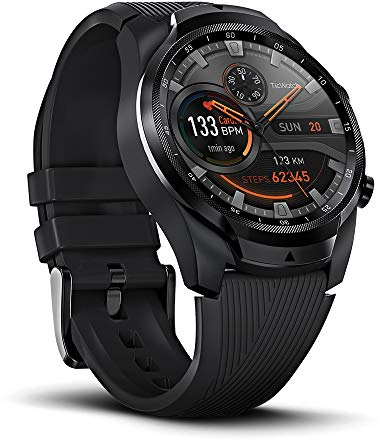 TicWatch Pro 4G / LTE Smartwatch PRO, 1G RAM 4GB Memoria, Monitoreo del sueño, Ejercicio y estado físico, Relojes deportivos, GPS integrado, NFC Google Pay