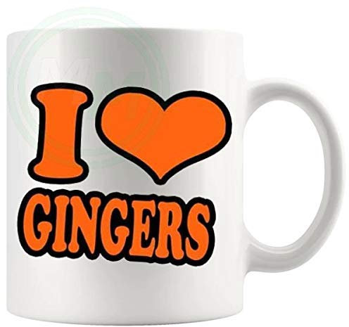 I Love Gingers Mug Style 3