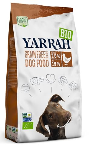 Yarrah Grain Free Dog Food Trockenfutter, Huhn, 2kg