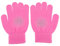 Colcolo Frauen Kinder Eislaufhandschuhe Magie Dehnungshandschuh, Rosa Schneeflöckchen S