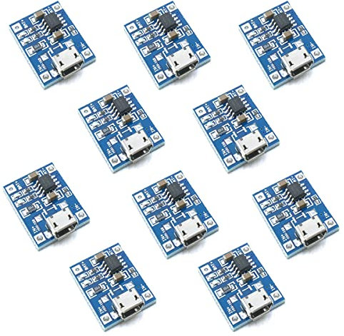 UMTMedia® 10 X Micro TP4056 5V USB Lithium Battery Board Charger Module For Arduino PI