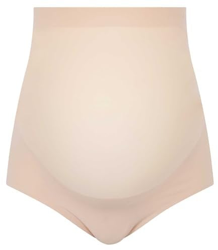 Chantelle Pure Maternity Taillenslip Ropa Interior, Beige doré, Altoa única De Las Mujeres