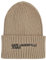 KARL LAGERFELD JEANS Herren Essential Logo Beanie Beige, One Size
