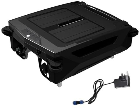 Automatic Pool Skimmer Cleaner Robot, Solar Powered Robotic Pool Skimmer, 80㎡ 450um Brushless Motor Solar Robotic Pool Skimmer, Dual Debris Scrapers, Auto Obstacle Avoidance Such as Swimming Pools
