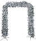 Samuel ALEXANDER 8ft (2.55m) Double Door Artificial Snow Flocked Christmas Tree Arch in Green with 2000 Tips