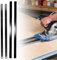 WANDGU 2 paires de connecteurs de rail de guidage pour Makita : connecteur de rail de rideau, ensemble de connexion de rail de guidage, accessoires de connecteur de rail pour scie plongeante Makita P-
