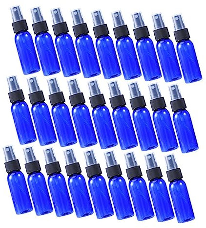 TOVINANNA 50 Piezas Botellas De Spray De Transparentes Rellenables Botellas Vacías Para Viaje Como Recargable y Frascos Para Perfumes