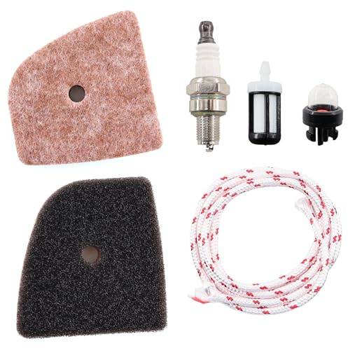 MCHNIC Air Filter Service Kit for STIHL FS94 FS94C FS94RC HL91C HL92C HL94C HL92 HL94 HL91 HL91KC HL92KC HL94C HL94KC 4149 120 1800 Spark Plug Grass Trimmer