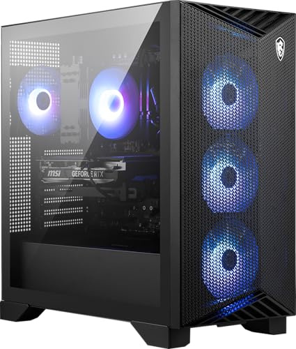 msi Aegis R2 AI Gaming Desktop: Intel Core Ultra 9 285, Geforce RTX 5070, 32GB DDR5, 2TB M.2 NVMe SSD, ARGB Fan Air Cooling, USB Type C, VR-Ready, Window 11 Home: C2NVP9-2069US