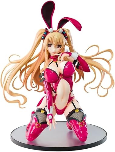 TYdfhSHR Originale Figur – Caroline Yuri – 1/4 Bunny Ver Figur, Anime-Figur, Statue, Spielzeug, Modellsammlung, japanischer Manga-Charakter, PVC, H35 cm