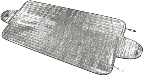 Carpoint Eisschutzfolie Aluminium 85x180cm