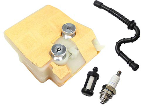AISEN Luftfilter + Zündkerzen + Benzin Schlauch Filter für Stihl Kettensäge 026 026 PRO MS260 MS240 alte Modelle # 1121 120 1612
