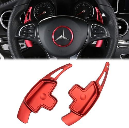 TTCR-II Lenkrad Schaltwippen für A/G/C/CLA/CLS/E/GLS/S/SL/SLC/GLA/GLC/GLE | Schaltwippen Verlängerung für A/G 2019-2020,C/CLA/CLS 2015-2020,E/GLS/SL/SLC 2017-2020,GLA/GLC/GLE/Metris/S Klasse 2016-2020